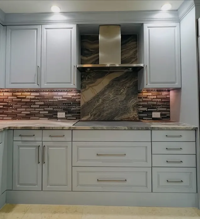 Sherwin Williams Upward kitchen cabinets color review