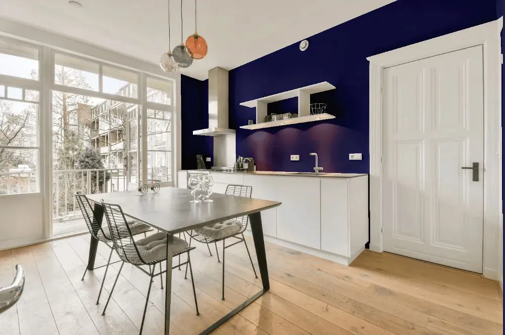 Sherwin Williams Valiant Violet kitchen review