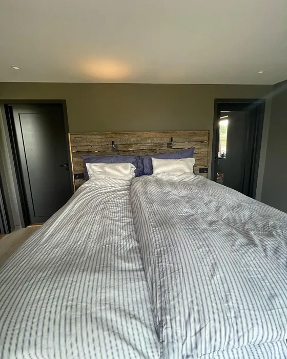 Jotun Vandyke Brown bedroom paint review