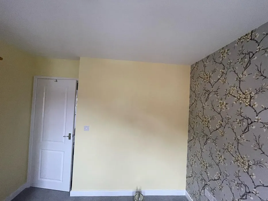 Dulux Lemon Chiffon 4 wall paint makeover