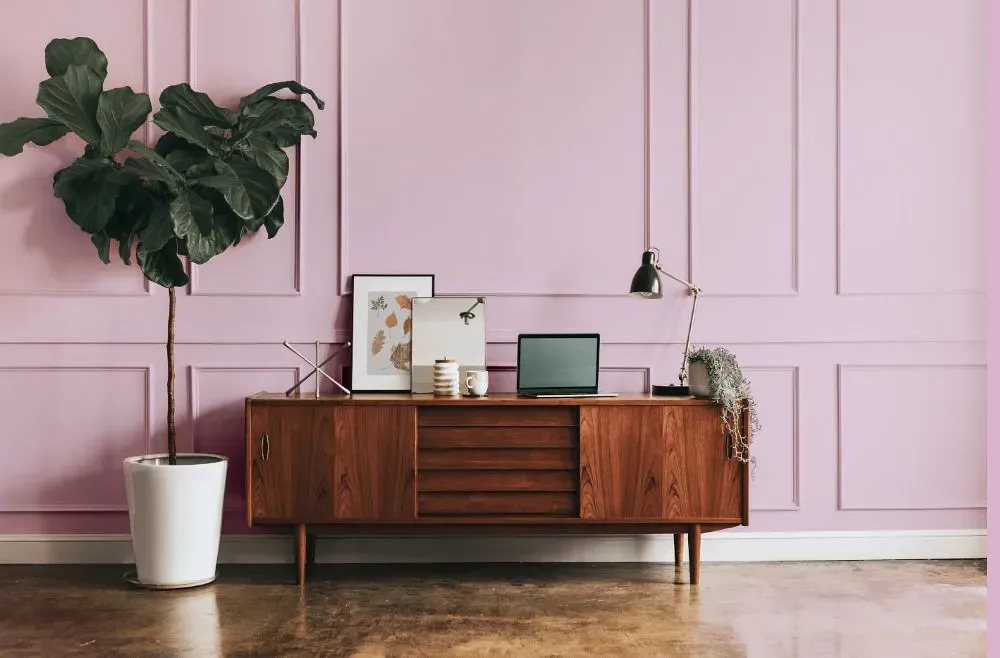 Sherwin Williams Vanity Pink modern interior