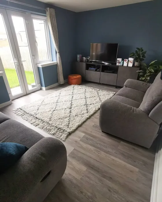 Dulux Vast Lake living room paint