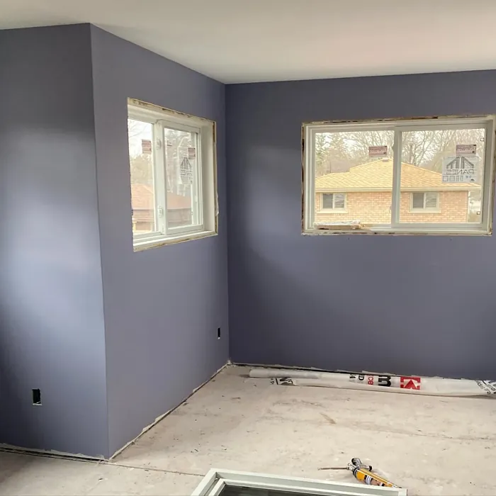 Sherwin Williams Vesper Violet wall paint review