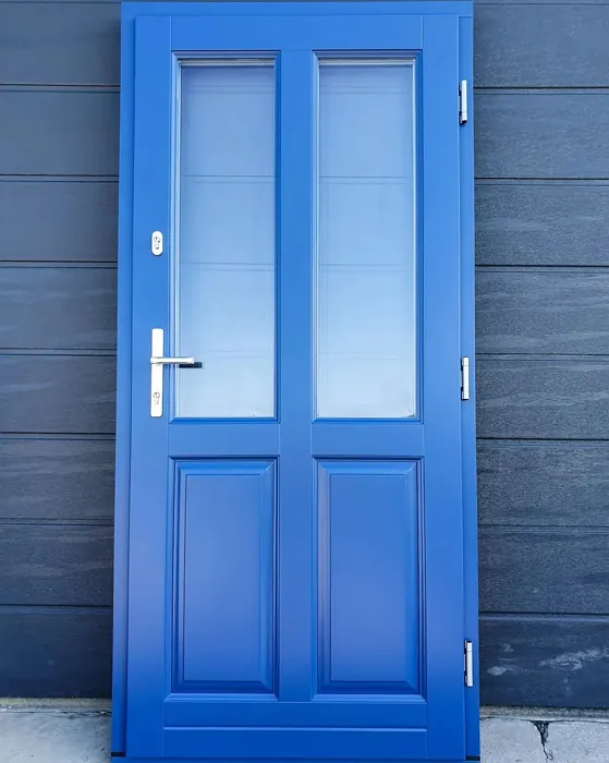 RAL Classic Violet Blue front door paint review