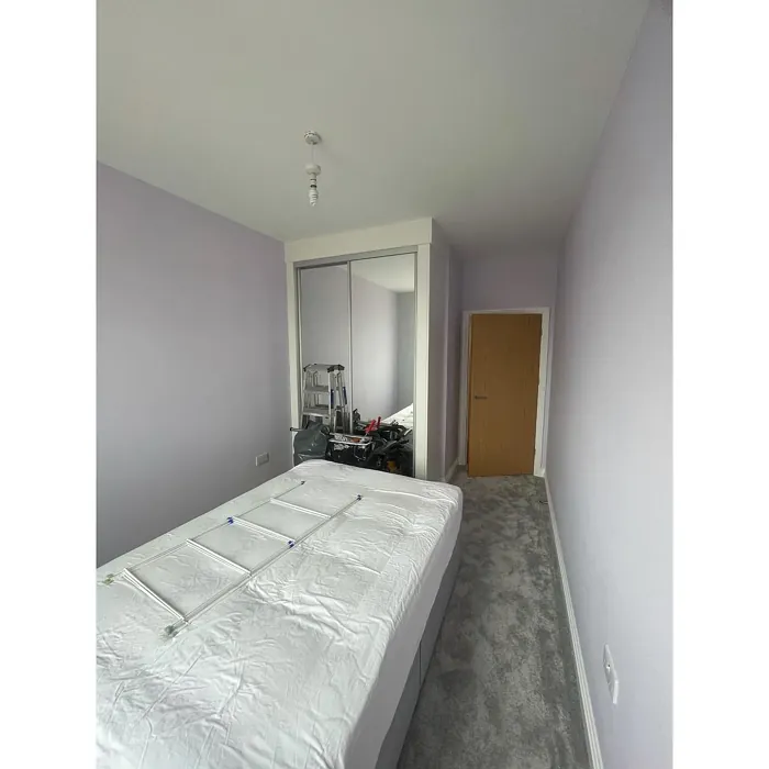 Dulux Violet White bedroom paint review