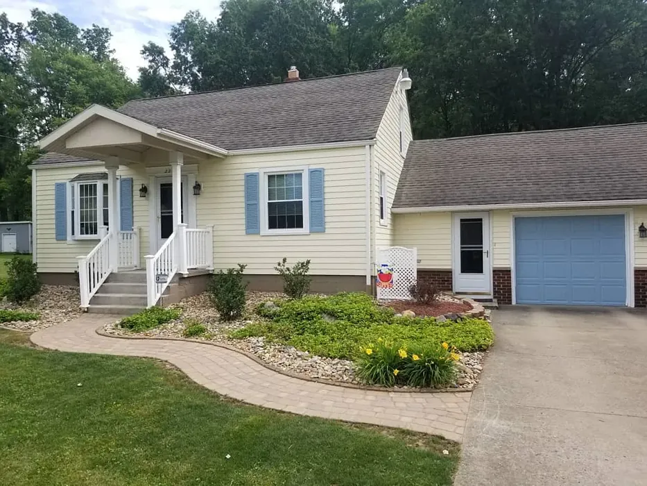 SW Vital Yellow house exterior color