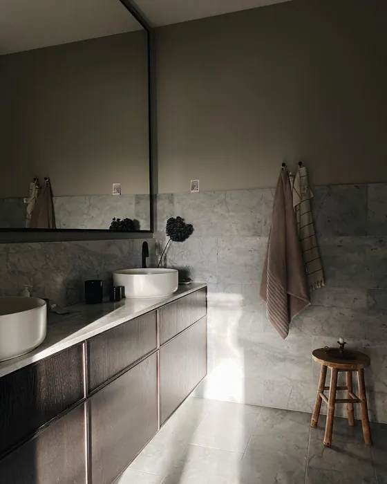 Jotun Washed Linen scandinavian bathroom inspiration