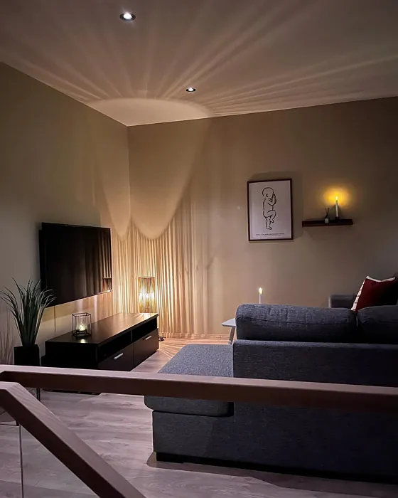 Jotun Washed Linen scandinavian living room color