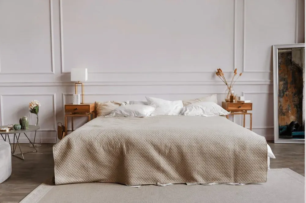 Sherwin Williams Whimsical White bedroom