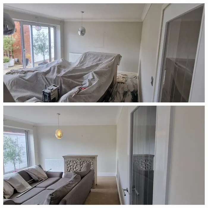 Dulux 44YY 84/042 living room makeover