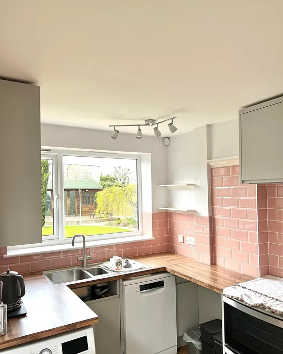 Dulux White Mist kitchen interior