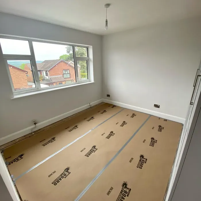 Dulux White Mist wall paint makeover