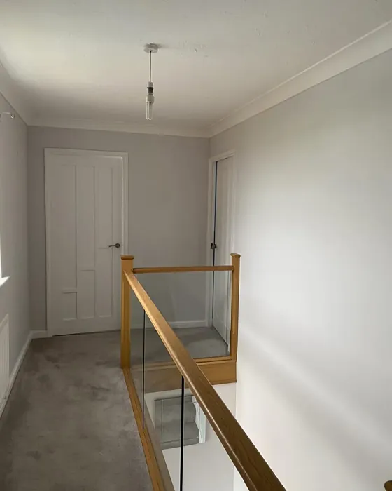Dulux White Mist hallway color review
