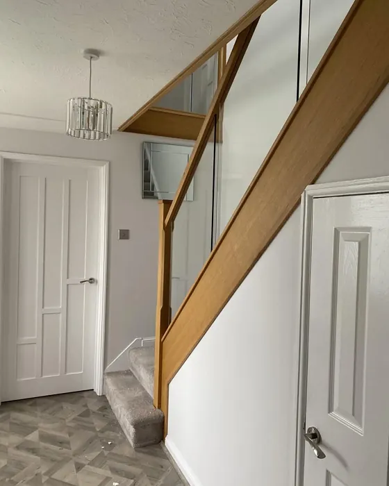 Dulux White Mist hallway 