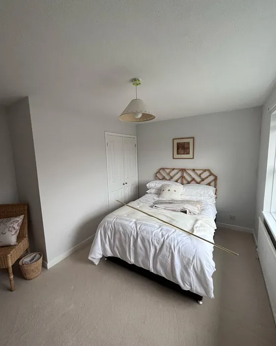 Dulux White Mist bedroom interior