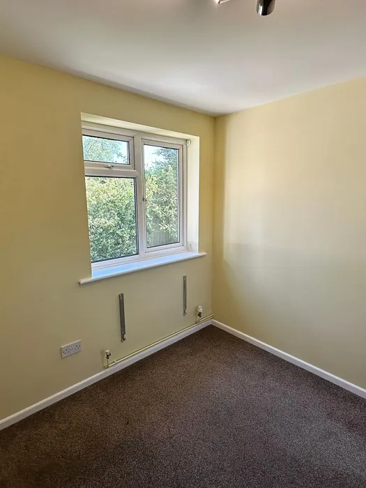 Dulux Wild Primrose bedroom makeover