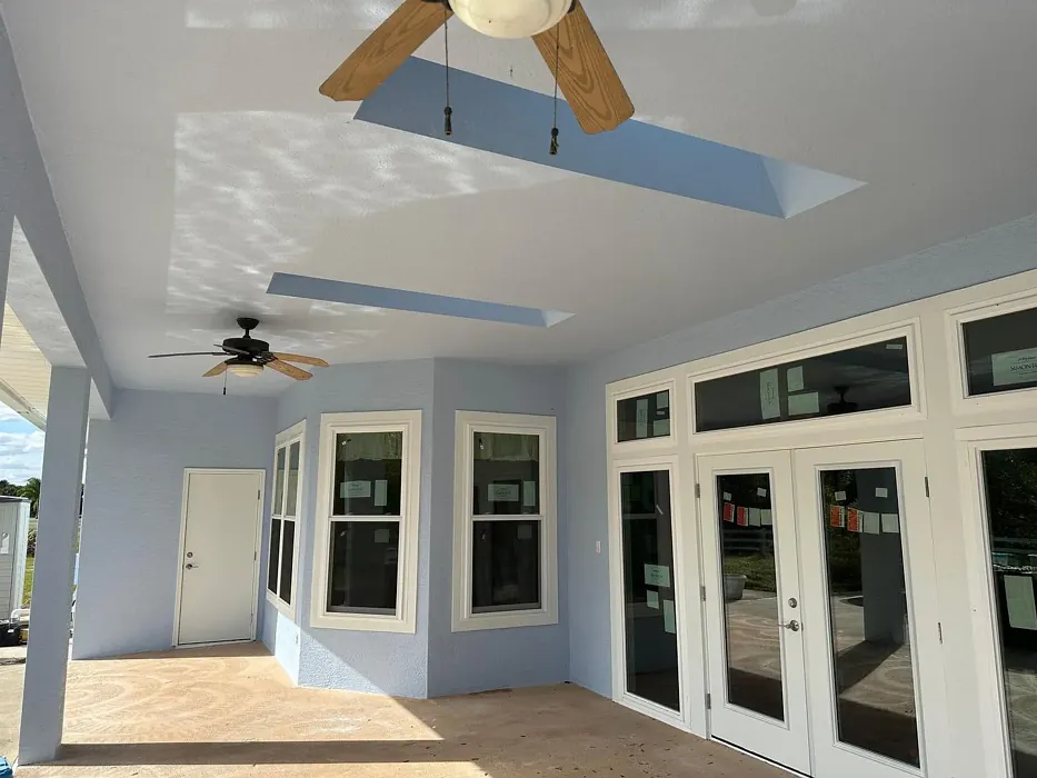 SW Wondrous Blue house exterior paint