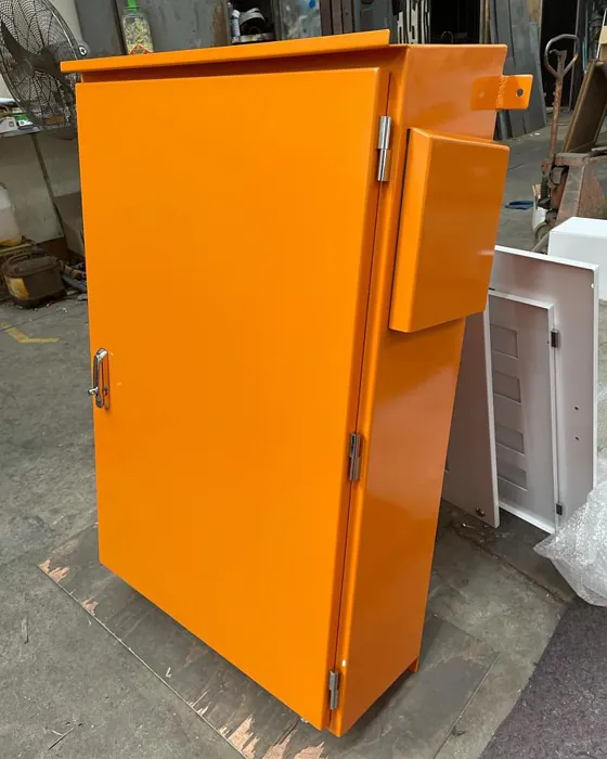RAL Classic  Yellow orange RAL 2000 painted cabinets