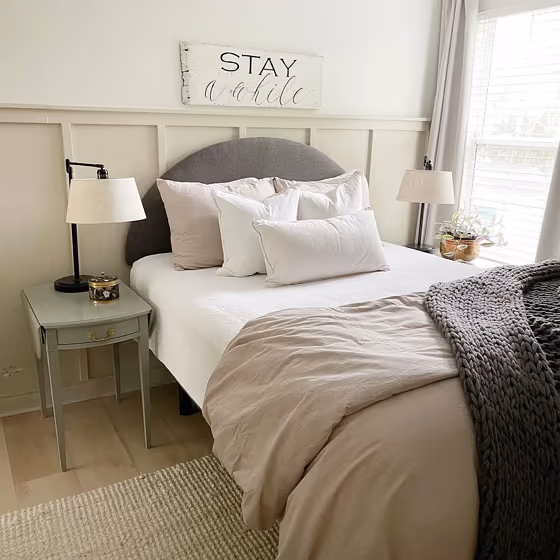 Accessible Beige Bedroom