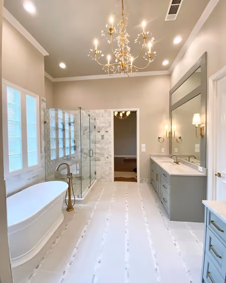 Sherwin Williams Accessible Beige Bathroom