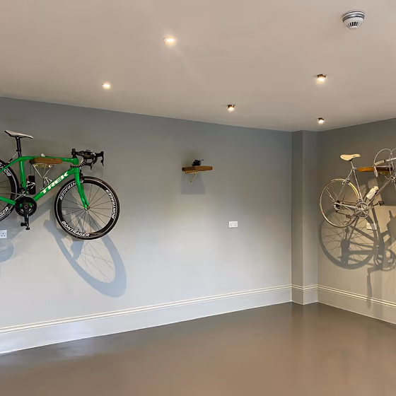 Grey interior RAL7038 Agate grey real photo