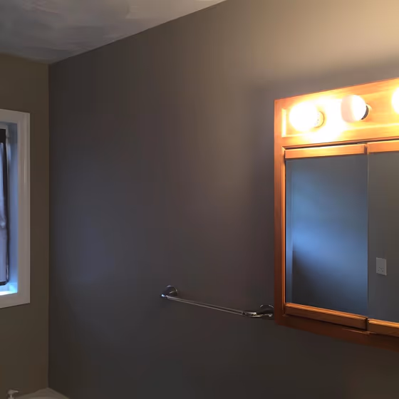 Amazing Gray Bathroom