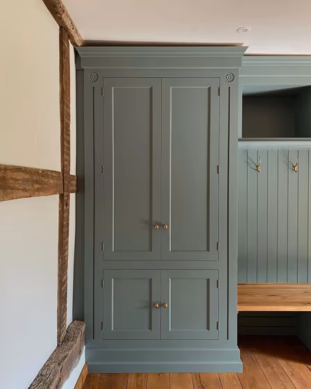 Little Greene Ambleside 304 painted cabinets