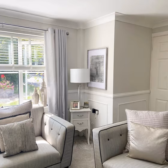 Farrow and Ball Ammonite living room inspiration