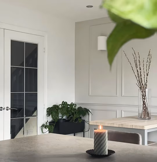 Farrow and Ball Ammonite living room color review