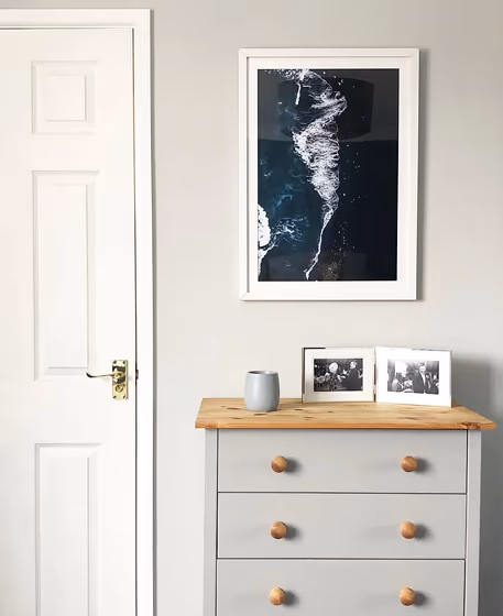 Ammonite hallway color