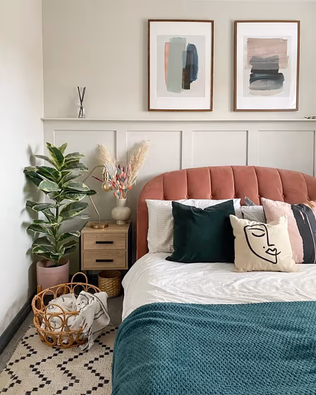 Farrow and Ball Ammonite bedroom paint review