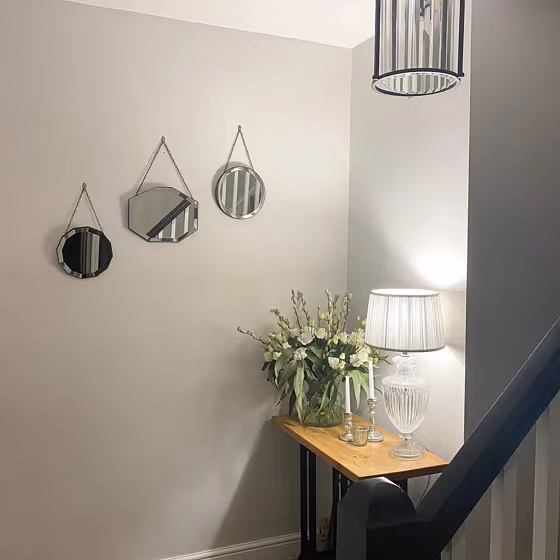 Ammonite stairs paint