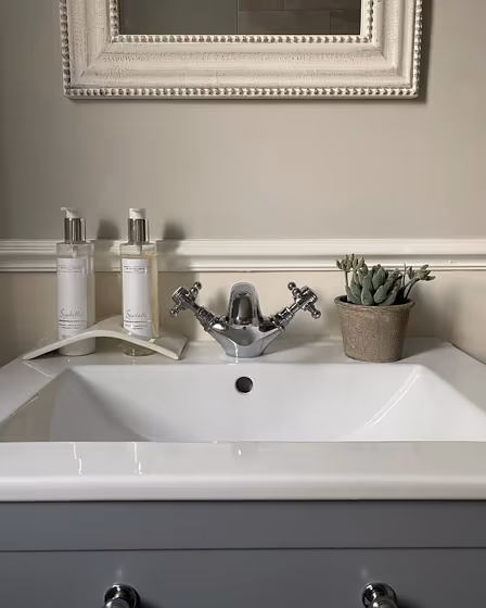 Ammonite bathroom color