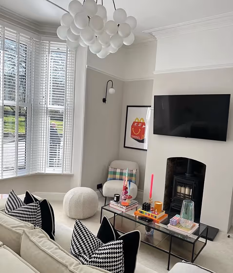 Farrow and Ball 274 living room fireplace inspiration