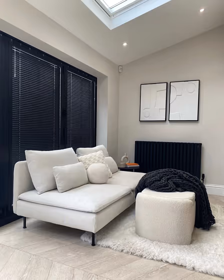 Farrow and Ball 274 living room interior