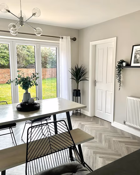 Farrow and Ball 274 dining room interior idea