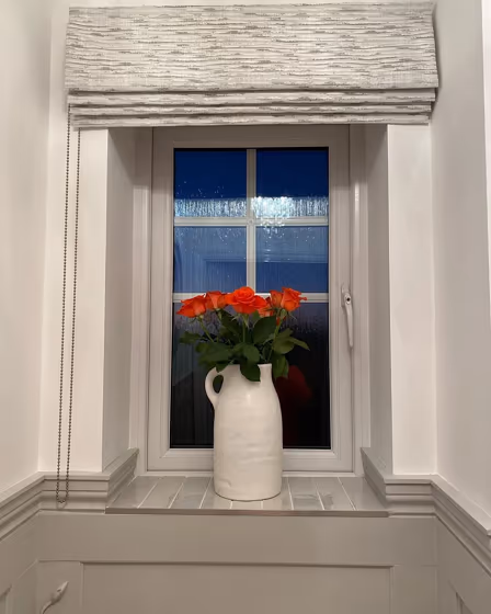 Ammonite bathroom interior