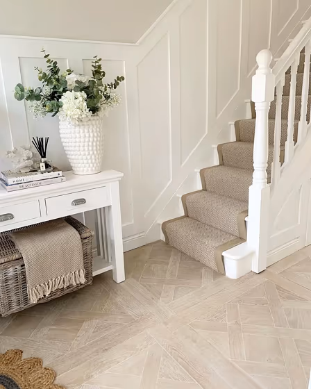 Farrow and Ball Ammonite stairs review