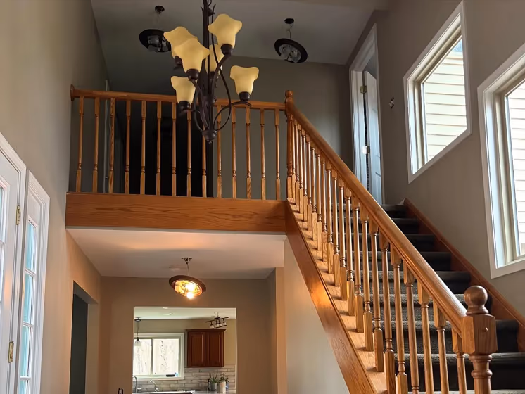 SW Analytical Gray hallway interior