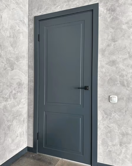 RAL Classic Anthracite grey RAL 7016 door