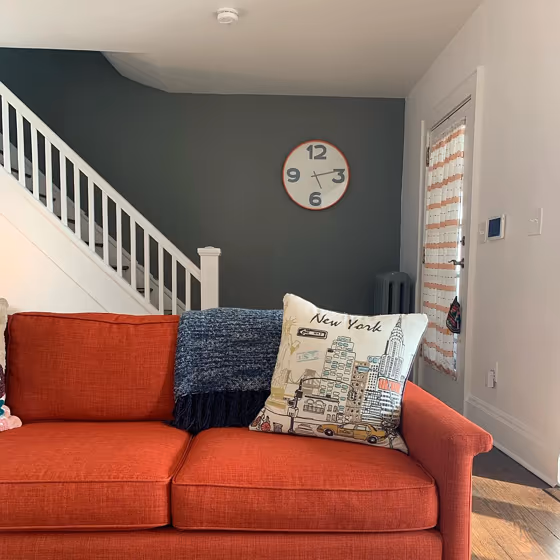 Sherwin Williams Attitude Gray Stairs