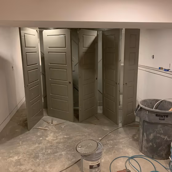 Sherwin Williams Attitude Gray Door