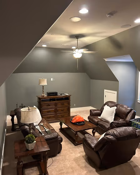 SW Attitude Gray living room interior