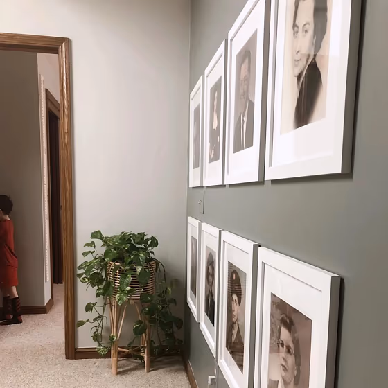 Attitude Gray Hallway