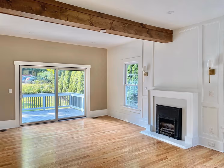 Sherwin Williams Balanced Beige Living Room