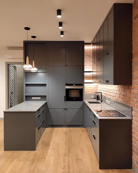 RAL Classic Basalt grey RAL 7012 review kitchen