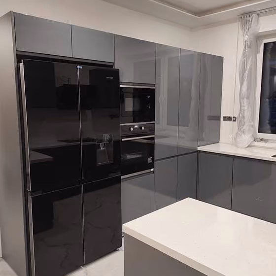 RAL Classic Basalt grey RAL 7012 review kitchen