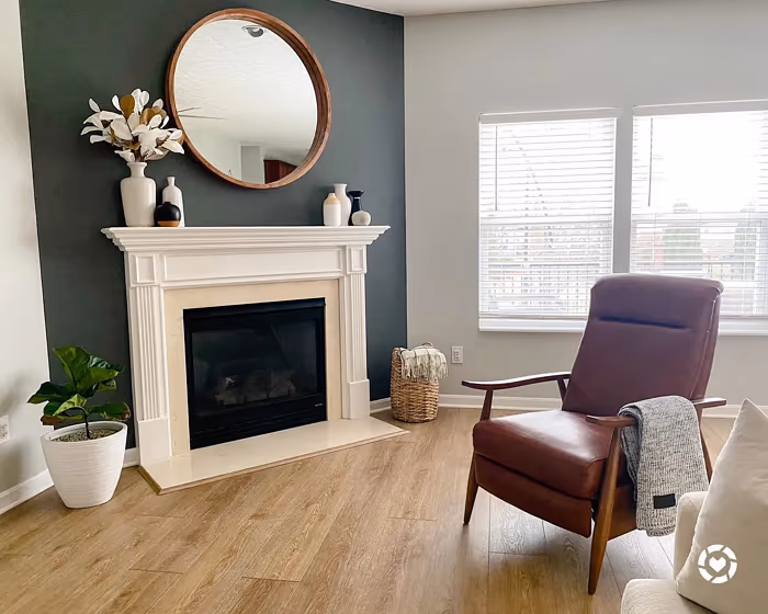Behr Black Locust living room review