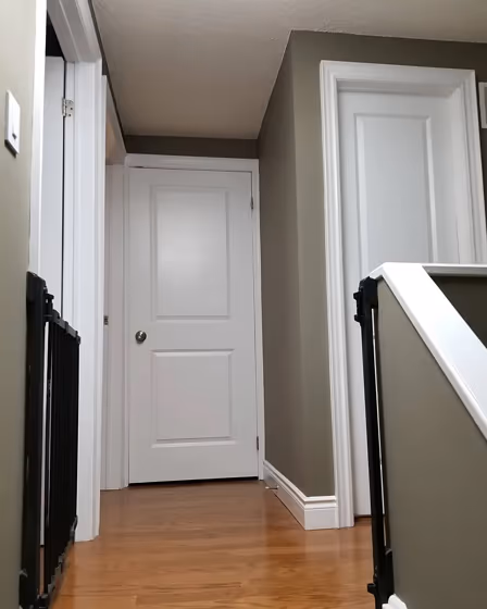 Behr Brampton Gray wall paint color