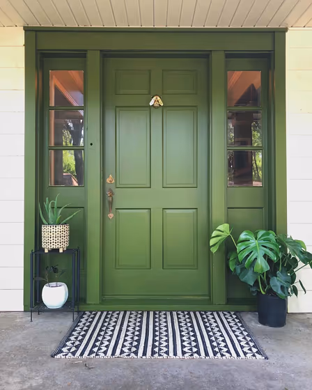 Behr Eastern Bamboo front door color